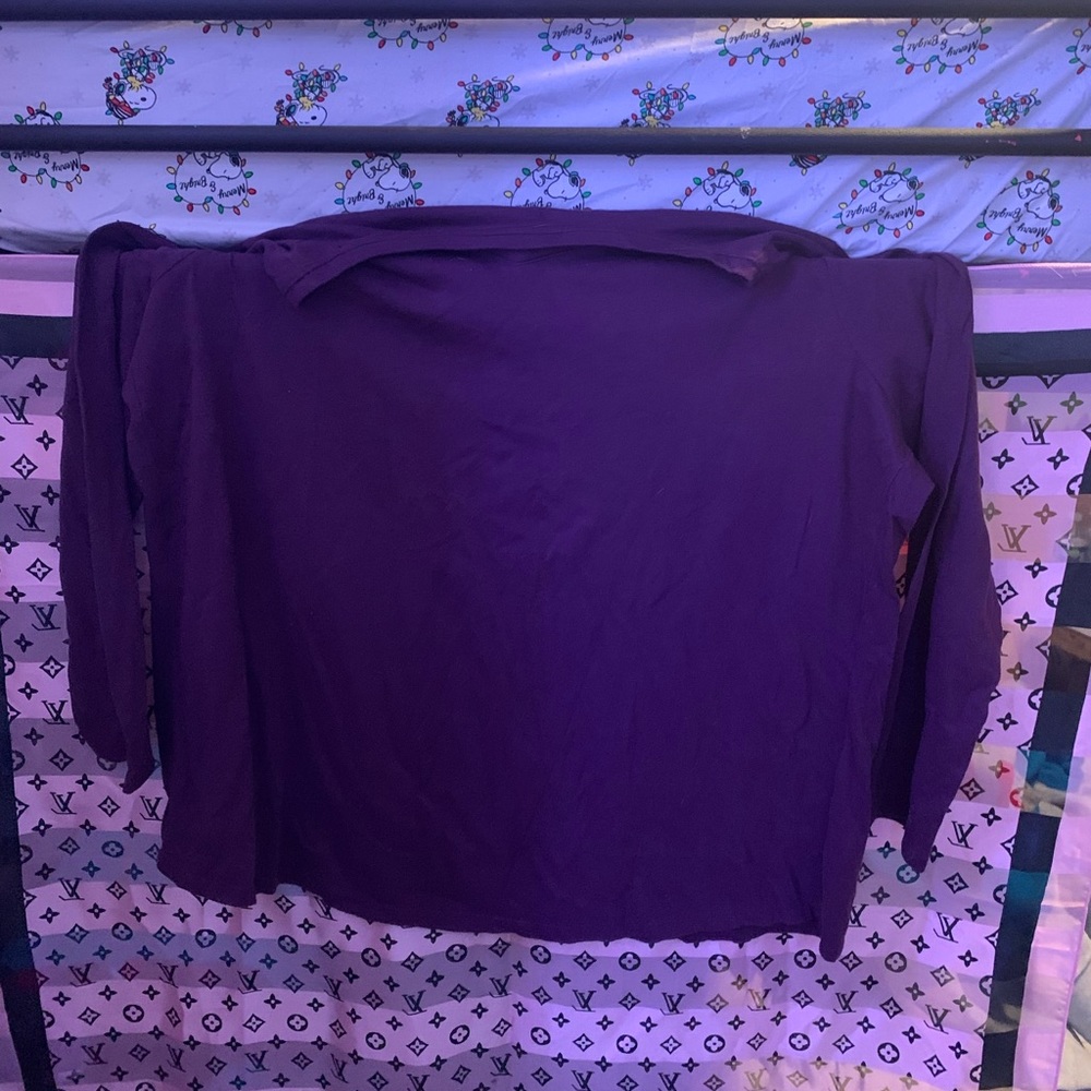 plus size long sleeve tee